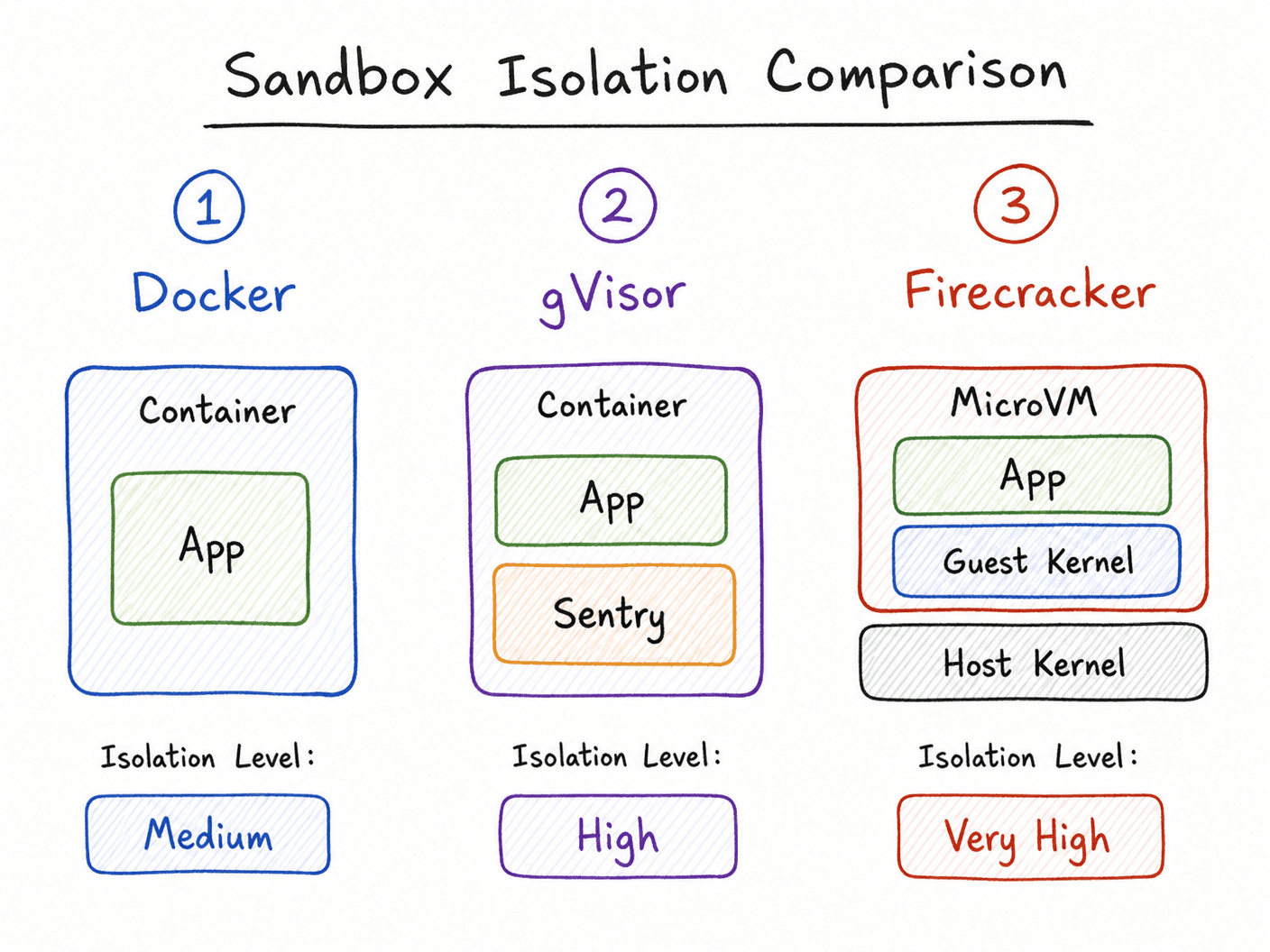 Sandbox Comparison